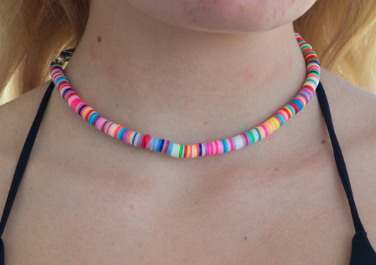 Multi-Colored Sunrise Choker